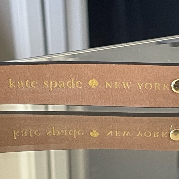 Kate Spade - Size Large Black Leather belt with multicolor cabochon stones - Picture 2 of 6